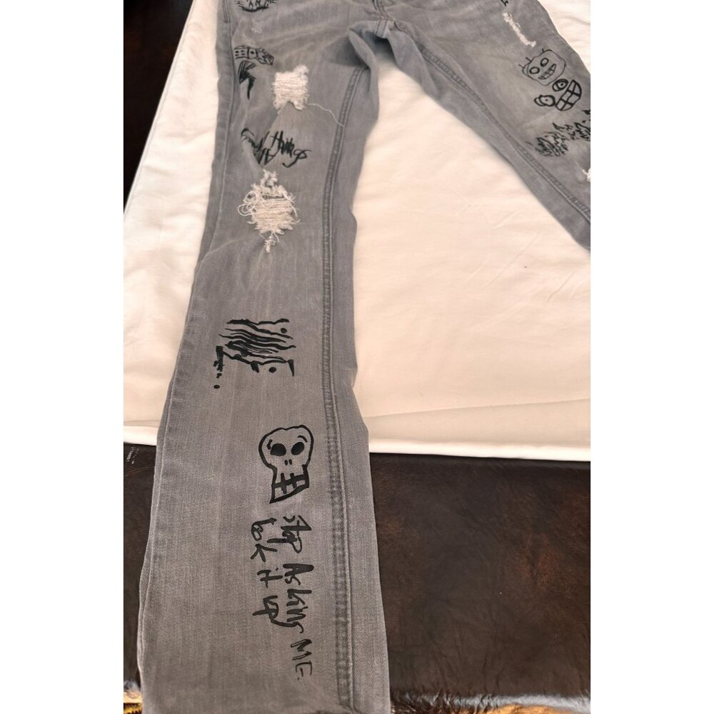 Rogue 30W Skinny Ninth Hall distressed bootcut